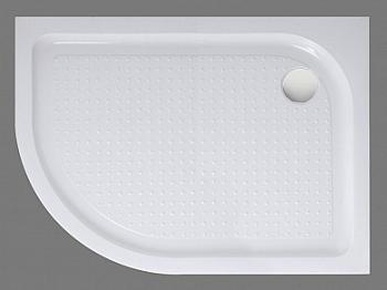Душевой поддон радиальный асимметрич.120*80*15 цв. белый TRAY-BB-RH-120/80-550-15-W-R, Belbagno