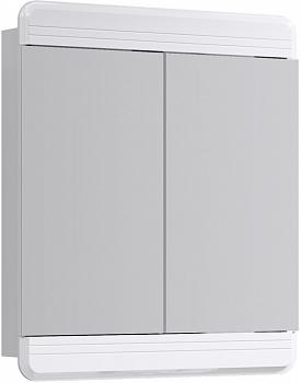 Зеркало-шкаф Корсика 75, белый, Aqwella