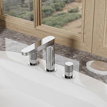 Смеситель встраиваемый для раковины Mosel 4635, Waserkraft