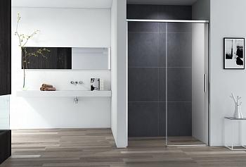 Душевая дверь в нишу DUET SOFT-M-AH-1-120/90-C-Cr Cezares