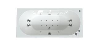 Гидромассажная ванна Вальс 200х100, левая, Радомир