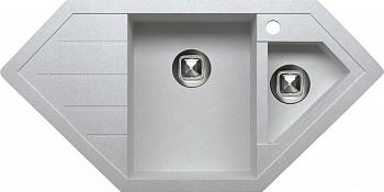 Мойка кухонная Tolero Classic R-114 (серый металлик)