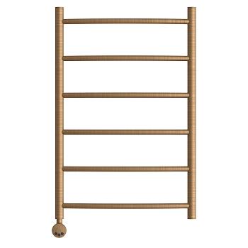 Электрический полотенцесушитель Афина PN04158BRE П6 500x800 левый/правый, бронза Point 