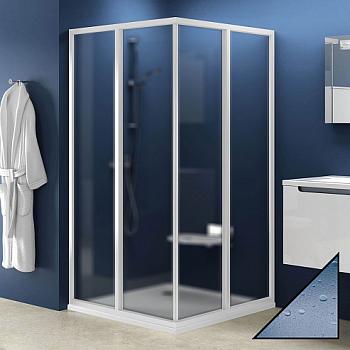 Душевой уголок Supernova SRV2-90 S 195 белый+Pearl 14V701O211 Ravak