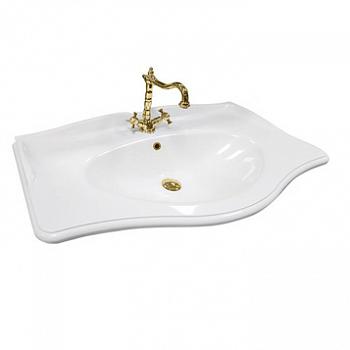 Мебельная раковина Версаль 100 слоновая кость, Aquaton