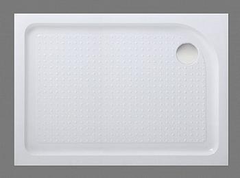 Душевой поддон 120*80*15 цв.  Белый TRAY-BB-AH-120/80-15-W-R, Belbagno