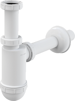 Сифон для раковины Ø32 c накидной гайкой 5/4 A430 Alcaplast