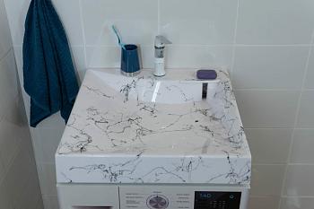 Раковина Korsika над стиральной машиной 59,3х59,7х10,5 Horké