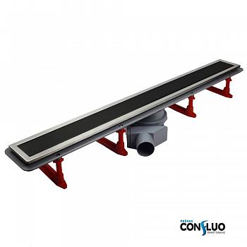 Душевой лоток Pestan Confluo Premium Line 750 Black Glass