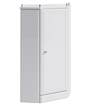 Тумба Барселона 37 напольная угловая, белый, Aqwella