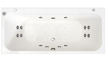 Гидромассажная ванна Прованс 180х80, левая, Радомир