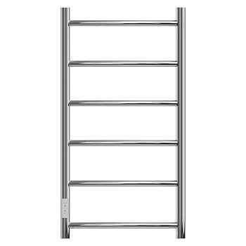 Электрический полотенцесушитель Афина PN04758 П6 500x800 диммер слева, хром Point 