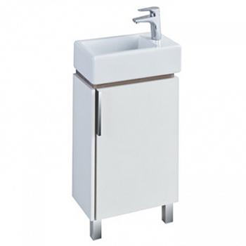 Тумба Бэлла белый/джара под раковину Эрис 46, Aquaton