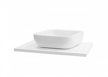 Столешница 60 центральная для одной раковины, Aquaton