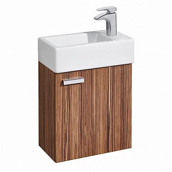 Тумба Эклипс 46 эбони темный под раковину Эрис 46, Aquaton