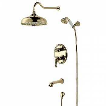 Смеситель для ванны и душа, встраиваемый Brava (LM4722G) Lemark