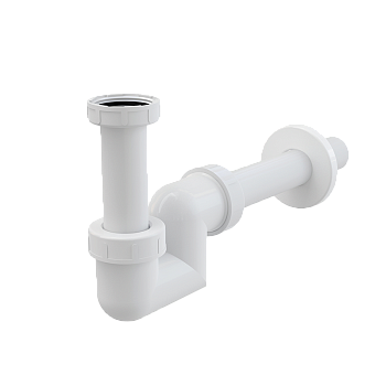 Сифон для раковины и биде пластик Ø32 A45F-DN32 Alcaplast