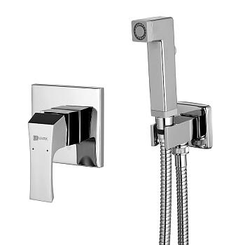 Смеситель с гигиеническим душем встраиваемый Unit (LM4519C) Lemark