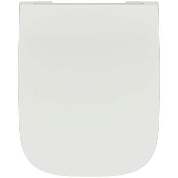 Сидение с крышкой для унитаза i.life B ультратонкое, микролифт, дюрапласт, быстросъем Ideal Standard