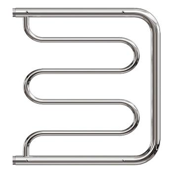 Водяной полотенцесушитель PN25554P 500x400 Фокстрот с полкой, хром Point