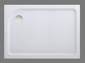 Душевой поддон 100*80*15 цв.  Белый TRAY-BB-AH-100/80-15-W-L, Belbagno