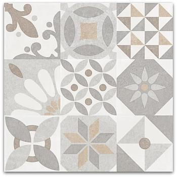 Керамогранит Окленд 45х45 декор пэчворк 7246-0009 LB Ceramics