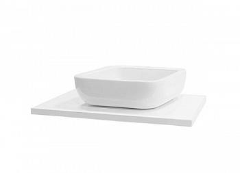 Столешница 80 (60+20) для одной раковины, Aquaton