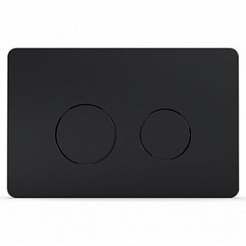 Панель смыва для инсталляции двойная, черная матовая AZ-8200-0087/AZ-P57-0190 Azario