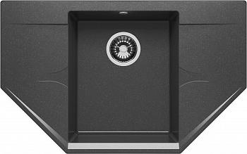 Мойка кухонная Polygran RIFF-800 №16 (Черн)