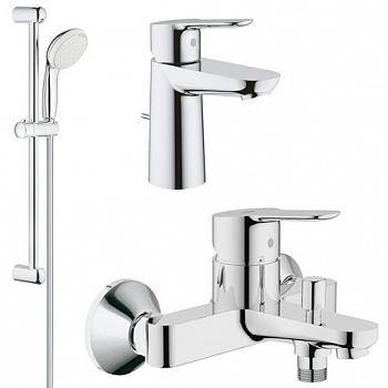 Набор смесителей для ванны BauEdge 118389 Grohe