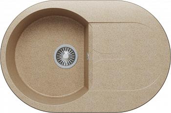 Мойка кухонная Polygran ATOL-760 №302 (Песоч)