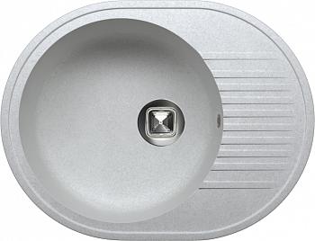 Мойка кухонная Tolero Classic R-122 (серый металлик)