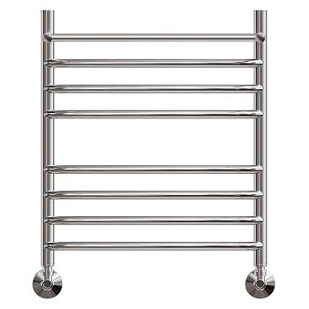 Водяной полотенцесушитель Альфа PN05156SP П7 500x600 с полкой, хром Point