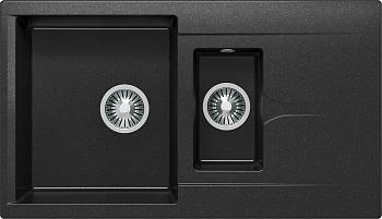Мойка кухонная Polygran BRIG-870 №16 (Черн)