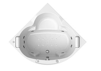 Гидромассажная ванна Сорренто 140х140, левая, Радомир