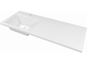 Раковина Zheneva (L) над стиральной машиной 100,2*48,4*14 Horké 