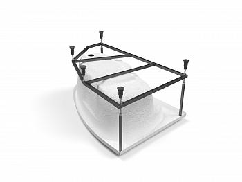 Рама для ванны Joanna 140 NEW метал. со сборочным пакетом Cersanit