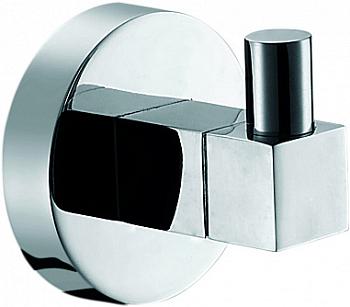 Крючок одинарный AZARIO NESSY, хром (AZ-73105A)