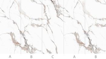 Бамбуковые панели Calacatta Gold matt 1100*2800*5 (1шт.=3,08 кв.м.) A connect Bonaparte