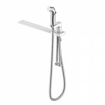 Смеситель с гигиеническим душем устанавливаемый на унитаз Solo (LM7170CW) Lemark