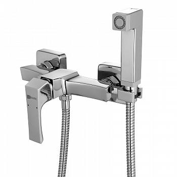 Смеситель с гигиеническим душем встраиваемый Unit (LM4518C) Lemark