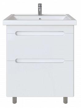 Тумба Адель 70 напольная с раковиной Фостер 70 Sanstar