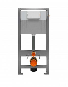 Инсталляция AQUA 50 QF для унитаза пневматическая оцинкованная, Cersanit