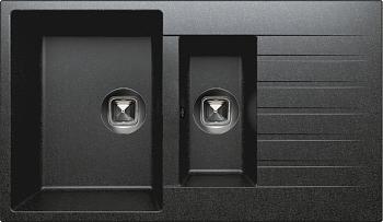 Мойка кухонная Tolero Classic R-118 (черный)