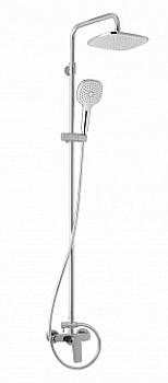 Душевая система TREYA со смесителем для душа, хром  AZ-15780121 Azario