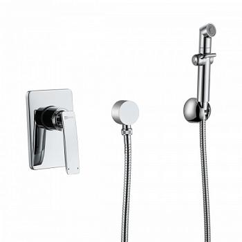 Смеситель с гигиеническим душем, встраиваемый Bellario (LM6819C) Lemark